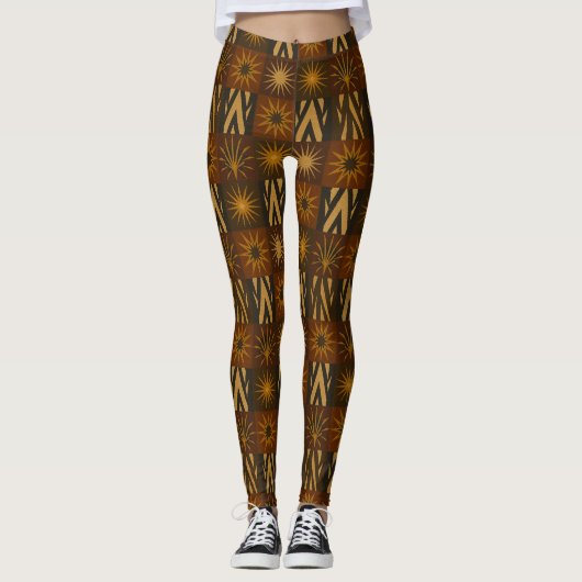 Leggings Temple d'Ember™ - Une origine textile MaelstroMedi (Devant)