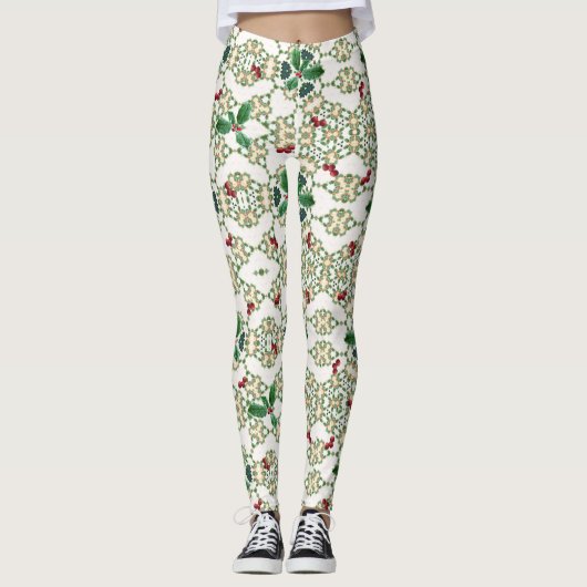 Leggings Temps de houx (Devant)