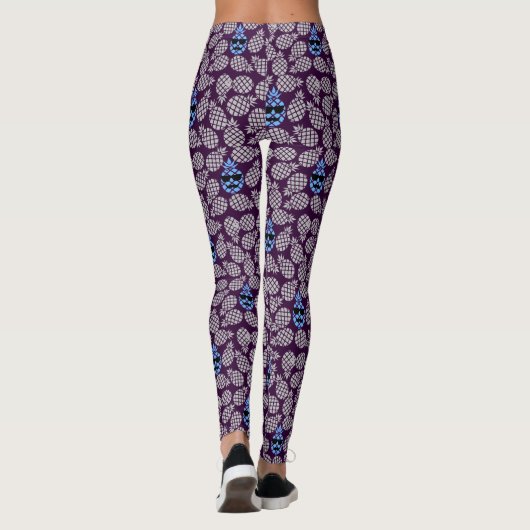 Leggings tendance "Ananas" (Dos)