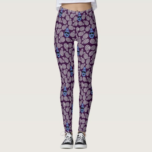Leggings tendance "Ananas" (Devant)