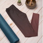 Leggings Tendance Automne Couleur acajou Brown Ombre Leggin<br><div class="desc">Elégant Mahogany Brown leggings à l'ombre subtils de notre collection Automne & Hiver 2023/24 couleurs tendance offrent un charme intemporel. Ces Ombre Mahogany Red - Leggings Brown présentent un dégradé, qui s'estompe du noir au sommet jusqu'à la couleur plus claire / plus vive aux jambes. Ces leggings sont une excellente...</div>