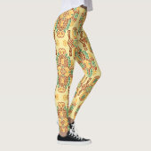 Leggings Tendance ethnique Vintage : Carrelage sans fil boh (Droite)