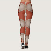 Leggings tendance marron "Ratti_Creative_Arts" (Dos)