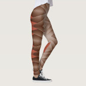 Leggings tendance marron "Ratti_Creative_Arts" (Droite)