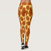 Leggings Tendance peau de girafe (Dos)