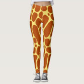 Leggings Tendance peau de girafe (Devant)