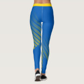 Leggings Tendance Ukraine & drapeau ukrainien mode / sports (Dos)