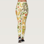 Leggings Tennis Christmas themed for Player cat lovers (Dos)