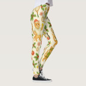 Leggings Tennis Christmas themed for Player cat lovers (Droite)