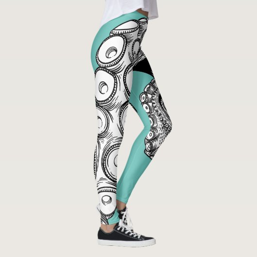 Leggings Tentacle vert clair (Droite)