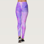 Leggings Tentacles de calmar Octopus pourpre (Dos)