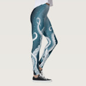 Leggings Tentacles Galaxy Blue Moon Rays (Droite)