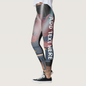 Leggings Tentacles Octopus Brown tendance Exercice de gym F (Gauche)