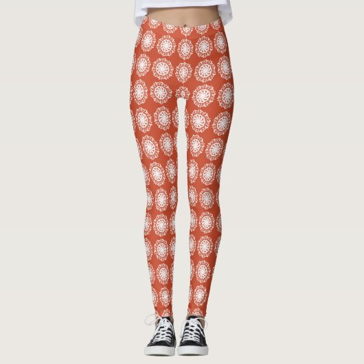 Leggings Terracotta Mandala (Devant)