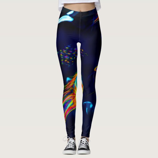 Leggings "terrain de jeu orca" pour femmes personn (Devant)