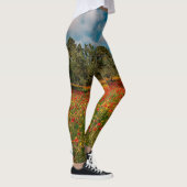 Leggings terrain fleuri et arboré (Droite)