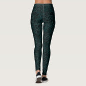 Leggings Terrain Motif Vert 01bx4.Noir (Dos)