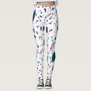 Leggings Terrazo coloré Élégant été