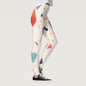 Leggings Terrazzo coloré : fragments rocheux sans soudure. (Droite)