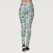 Leggings Terrazzo En Bleu (Dos)