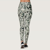 Leggings Terrazzo Vert Moderne (Dos)