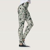 Leggings Terrazzo Vert Moderne (Droite)