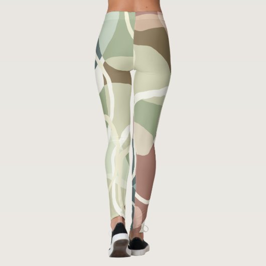Leggings Terre Abstraite (Dos)