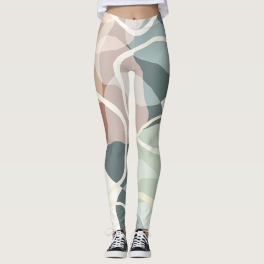 Leggings Terre Abstraite (Devant)