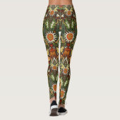 Leggings Terre damassée victorienne (Dos)