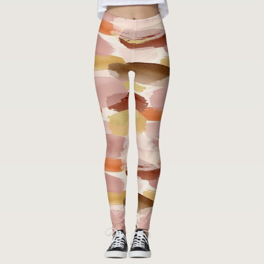 Leggings Terre Douce Abstraite (4) (Devant)