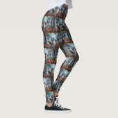 Leggings Terrier Rat Halloween Effrayant (Droite)