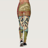 Leggings Territoires du Nord-Ouest Aventure : Patchwork sym (Dos)