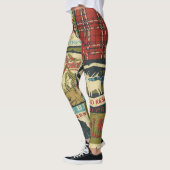 Leggings Territoires du Nord-Ouest Aventure : Patchwork sym (Gauche)