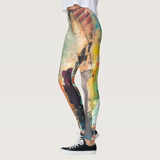 Leggings Tête de collage (Gauche)