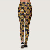 Leggings - Tête de lion (collection Isi-Agu) (Dos)
