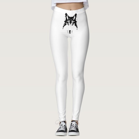 Leggings Tête de loup (Devant)
