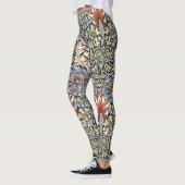 Leggings Tête de serpent William Morris classique Imprimer (Gauche)