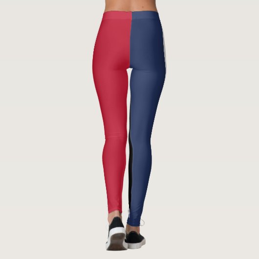 Leggings Texas Drapeau avec votre nom (Dos)