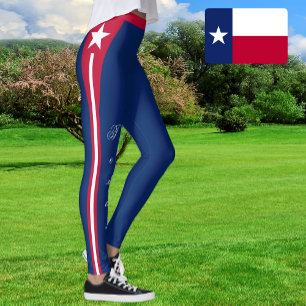 Leggings Texas fashion leggings, Texas Flag /sports