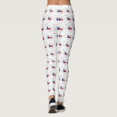 Leggings Texas Flag and Map (Dos)