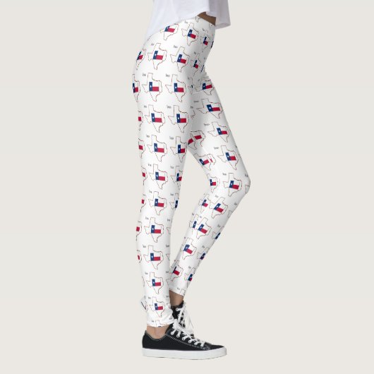 Leggings Texas Flag and Map (Droite)