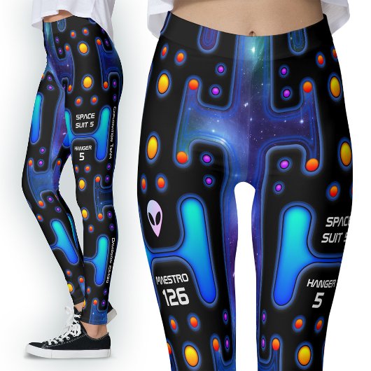 Leggings Texte modifiable et ajouter votre propre logo