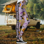 Leggings Texte Personnalisé Halloween Boo-tiful Camp Night<br><div class="desc">Préparez-vous à une "bide" Halloween avec notre design Halloween Camp Night de texte personnalisé! Ce motif abstrait captivant est le complément parfait à vos célébrations éffrayantes. Personnalisez-le avec votre propre texte pour une touche unique et laissez la magie d'Halloween s'animer. Que vous planifiez un rassemblement de feux de camp ou...</div>