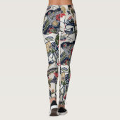 Leggings Textile japonais vintage de kimono (Bingata) (Dos)