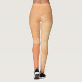 Leggings Textura15 de la obra Nuit Filtro dramático cálido (Dos)