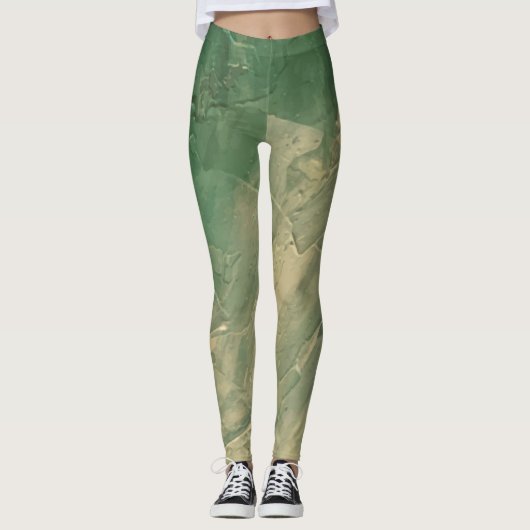 Leggings Textura16 de la obra Nuit "filtro dramático cálido (Devant)