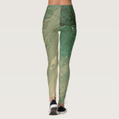 Leggings Textura16 de la obra Nuit "filtro dramático cálido (Dos)