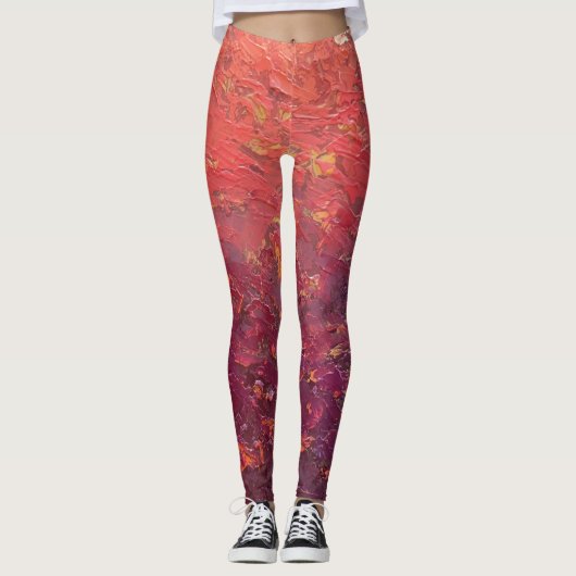 Leggings Textura #1 de la obra La puesta del sol (Devant)