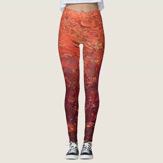 Leggings Textura #2 de la obra La puesta del sol (Devant)