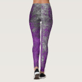 Leggings texture Abstraite (Dos)